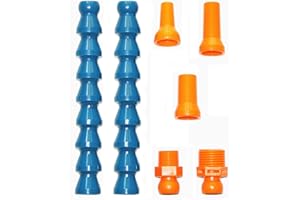 JETON Hose Set, 3/8 Inch, Orange, Metal, Globe Valve, Automotive Coolant Hose Set