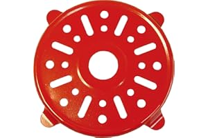 Imex El Zorro El Zorro 61306-Salvamantel Pintado, diametro, Acero Inoxidable, Negro, 19 cm