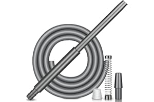 Cookah Tubo per narghilè con bocchino | Hookah set di accessori inclusi tubo in silicone bocchino terminale con guarnizione a molla antipiega, universale per tutti i narghilè – H05 argento