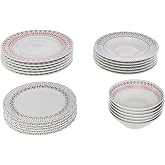 K&uuml;tahya Porcelain Leonberg 24 Piece Dinner Set for 6 Persons 11307