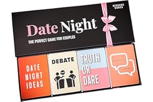 BERSERK GAMES Date Night - The Perfect Game For Couples | Conversation Starters, Date Night Ideas | Anniversary | Valentine's Day | Stocking Fillers | Couples Games