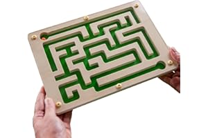 Relish – Murmel-Labyrinth-Rundspiel – Spiele und Aktivitäten für Alzheimer- und Demenzkranke, Senioren, zur Verbesserung von Fähigkeiten und Koordination