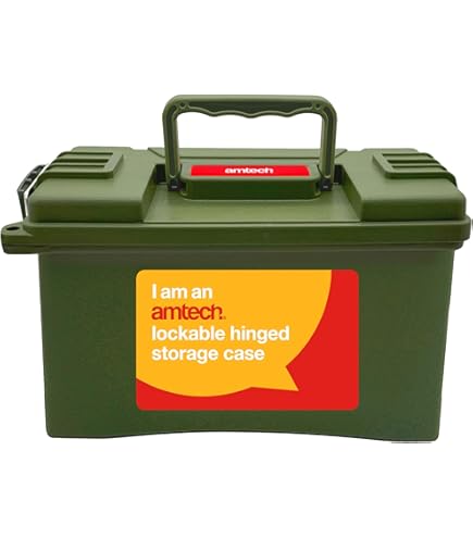 Portable Euro Stackable Plastic Tool Box Boxes Tool Storage Carry Cases–12 Sizes! German Made, Hinged Lid, Strong Latches, Heavy Duty (5, 56 Litres - 60 X 40 X 28.5cm - View #11