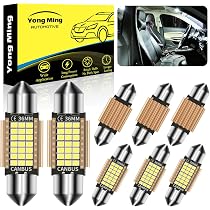 Ampoule LED Intérieur Voiture - Éclairage Habitacle Blanc