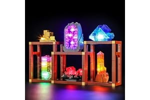 LIGHTAILING LED-lampa för lego-21362 mineralsamling – enkel installation, dolda ledningar, heminredning och presentklar (modell ingår ej)