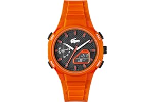 Lacoste Reloj de Cuarzo Multifuncional Analógico-Digital para Hombre Colección LC33 Collection con Correa en Silicona - Disponible para él y para Ella