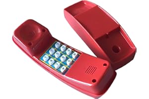 Loggyland Téléphone pour Enfants pour Tour Maison - Rouge