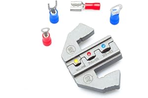 Wirefy Matrice Pinze Crimpatrici per Terminali Isolati Diametro Piccolo - 0,13-1,3 mm²