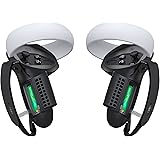 KIWI design [Uppgraderad version] Kontrollhandtagsskydd med batteriöppning Kompatibel med Quest 2-tillbehör, skydd med knogba