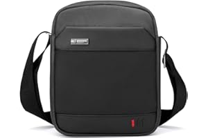 UBORSE Men's Shoulder Bag Messenger Bag with Adjust Strap Lightweight Work Bag Crossbody Bag for Working Daily Use