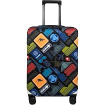 Housse De Valise Élastique Anseom Style Cyberpunk - Protection Anti-rayures Et Poussière 18-32 Pouces