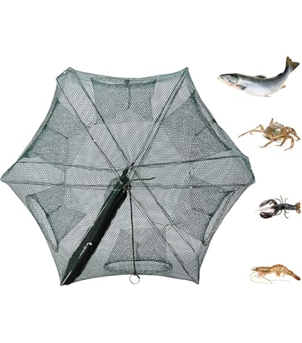 SF Krabben-Angelschnur Set - 13m Schnur Mit Ködertasche Für Kinder