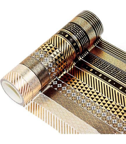Lot De 18 Rouleaux De Washi Tape De Noël - 4 Largeurs (5 à 20 Mm) - Pour Scrapbooking, Emballage Cadeaux, Déco DIY