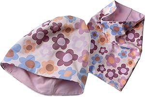 JACOB`S - DIE BABYMODEN-MANUFAKTUR Jacob's - Die Babymoden-Manufaktur Baby Kinder Beanie Wendebeanie & Schlauchschal Blumen im Set