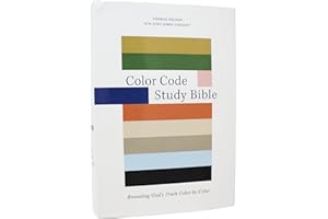 Color Code Study Bible, Revealing God's Truth Color by Color (NKJV, Hardcover, Red Letter): New King James Version, Easy-to-Use Color Code System, ... Maps, 1 Ribbon Marker, Words of Christ in Red