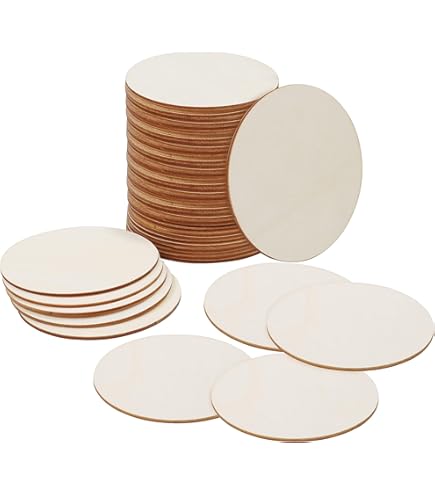 Pronty Crafts ronde panelen (GROOT PAKKET-OPRUIMING) - set van 4 houten cirkels - DIY Pronty Crafts ronde panelen (GROOT PAKKET-OPRUIMING) - set van 4 houten cirkels - DIY