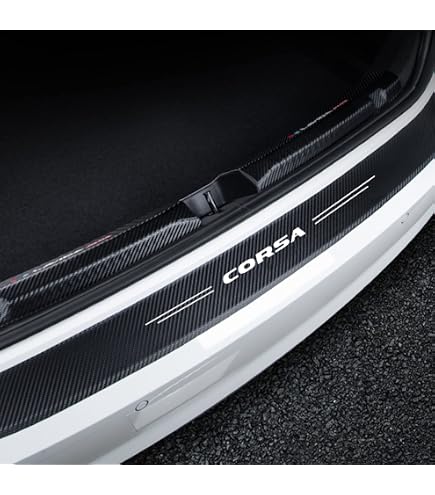 Teileplus24 Protezione Paraurti In Acciaio Inox Per Opel Corsa F (2019-07/2023) – Argento Lucido, Con Nastro 3M, Prodotta A Berlino - 3