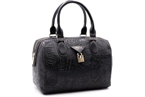 ALV by Alviero Martini - Borsa Big Logo in poliuretano per donna