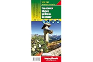 WK 241 Innsbruck - Stubai - Sellrain - Brenner, Wanderkarte 1:50.000: Wander-, Rad- und Freizeitkarte / GBS-tauglich / Freizeitführer / Ortsregister ... & berndt Wander-Rad-Freizeitkarten, Band 241)