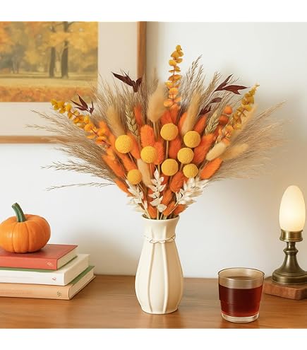 Guirlande D'automne Valery Madelyn 150 Cm - Couronne De Porte Avec Citrouilles, Baies Et Feuilles D'érable | Déco De Saison Pour Entrée, Salon Ou Table