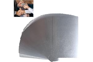 Bustlwor 50 Sztuk Srebrnych Metalowych Wizytówek - Puste Aluminiowe, Grawerowane, Do Biura i Kart Podarunkowych "Zrób To Sam" (Srebrne, 8,6 x 5,4 cm)