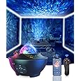 Doraimuni Star Projector Night Light, Galaxy Projector with Remote Control, Bluetooth Music Night Light Projector, LED Night Light Lamp with Timer for Home Room Party Decor