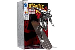 McFarlane Marvel Silver Surfer 1:6th Scale Collectible with Scene (Fantastic Four #72) Toys