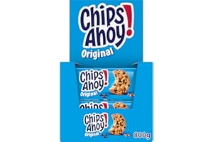 CHIPS AHOY! Chips Ahoy ! - Galletas Con Pepitas De - Pack De Paquetes X 40 Gr, Chocolate, 20 Unidad