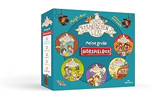 Die Schule der magischen Tiere - Hörspiele: Meine große Hörspielbox: »Die Schule der magischen Tiere - Das Hörspiel«, »Voller Löcher! Das Hörspiel«, ... »Top oder flop! Das Hörspiel«: 5 CDs