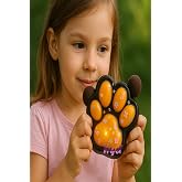 Hyd Oyuncak Squishy Kedi Patisi Sukuşi Pati Pullu T&uuml;yl&uuml; Pati Eğlenceli Oyun