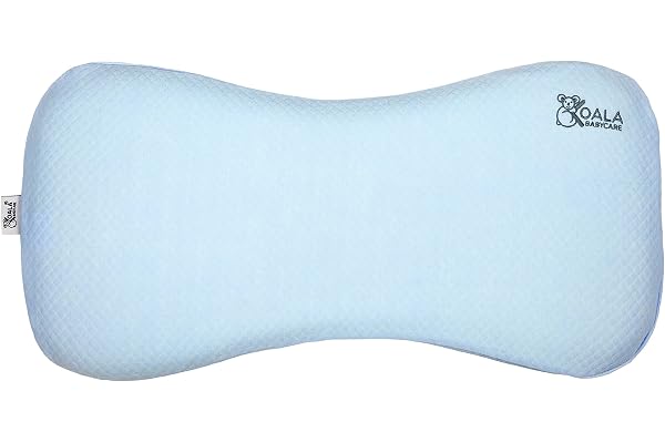 Babykudde i minnesskum för förebyggande och behandling av plagiocephaly (Flathead Syndrom) kudde med avtagbart överdrag (med 2 örngott) KPH Maxi