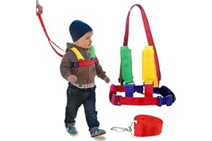 HOPTON Baby Reins, Anti-Lost Toddler Reins, Baby Walking Harness, Safety Kids Reins for Toddlers 1-3 Years Old Toddler