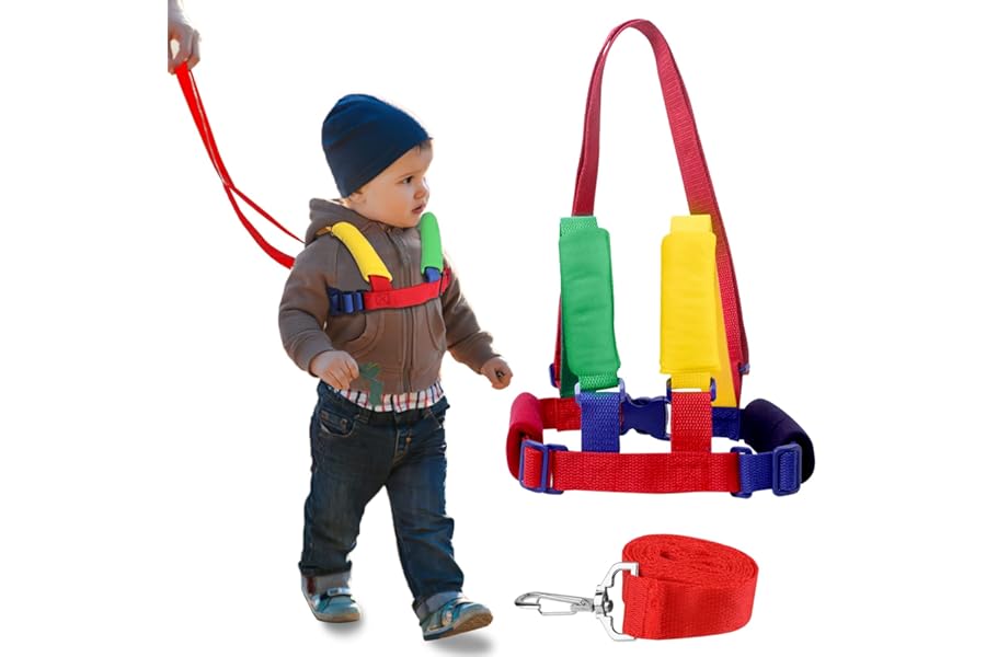 Baby Reins, Anti-Lost Toddler Reins, Baby Walking Harness, Safety Kids Reins for Toddlers 1-3 Years Old Toddler