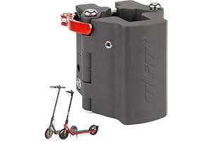 ulip Scooter électrique Base de Tige Pliante en Alliage d'aluminium Base de Tige Pièces de Rechange pour Xiaomi M365 Pro pro2 et Segway Ninebot F20 F25 F30 F40 D18E D28E Scooter électrique D38E