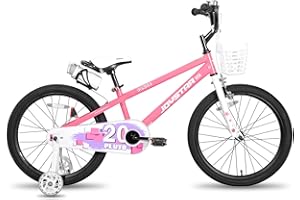 JOYSTAR Pluto 12/14/16/18/20 Pouces pour garçons et Filles âgés de 2 à 11 Ans. Vélo pour Enfants avec Roues d'entraînement et Panier. Plusieurs Couleurs Disponibles.