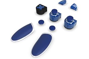 Thrustmaster eSwap X Led Blue Crystal Pack, Pack mit 7 Hintergrundbeleuchteten für eSwap X Controller