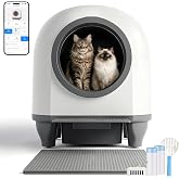 Devoko Self-Cleaning Cat Litter Box 90L, Automatic Litter Box and App | Caixa de Areia with Multiple Sensors, 8.5L Stool Draw