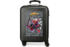 Marvel Great Power, Equipaje Para Niños, Negro (Black), 38x55x20 Cms