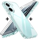 SİDE EYE - Xiaomi Poco X8 Pro ile uyumlu Kılıf Kamera &Ccedil;ıkıntılı Korumalı Yumuşak Şeffaf Silikon +9H Ekran Koruyucu Cam Set