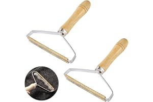 iLamvie 2 Pezzi Manuali Levapelucchi,pulisci tappeti,rimuovi peli animali, Divani,Tappeti,ogli Pelucchi, per Maglione Tappeto Abbigliamento.