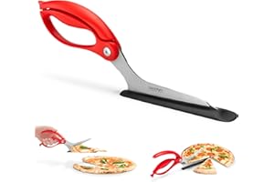 Dreamfarm Scizza Pizzaschere / Haushaltsschere, Fire Truck feuerrot