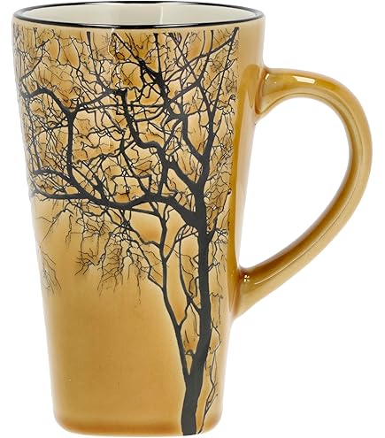 Mok MODERN 500 ml grote keramische koffiemok mok, aardewerk theekop