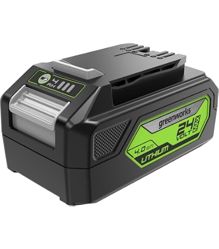9.0Ah 29842 Replacement Battery – Compatible With Greenworks 24V Cordless Tools & Chargers, Extended Runtime For Lawn & Workshop