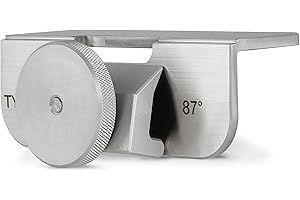 TYROLIT Life Ski And Snowboard - Smerigliatrice per Bordi in Acciaio Inox con Angolo di levigatura 87° – Edge Tuner per la tavola da Neve e Gli Angoli più affilati Come dal Servizio Sci