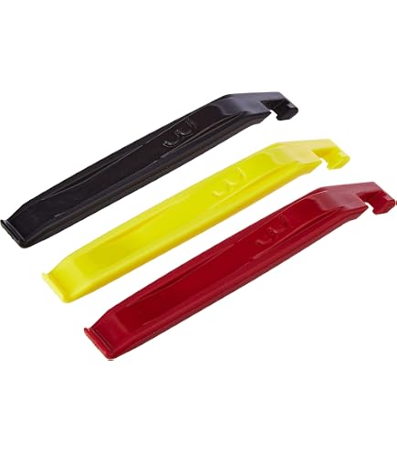 ACECYCLE Kit Réparation Pneu Tubeless Vélo – 5 Bandes Caoutchouc + 3 Forets, Outil Portable Compact Pour Crevaisons Rapides