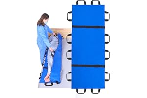 Fanwer (178 cm x 70 cm Foglio di Trasferimento per Pazienti, Scheda di Trasferimento per Anziani Lenzuolo per lo Spostamento e il Sollevamento di Pazienti