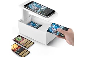 STRIXORN Verbesserter Trading Card Scanner, MTG TCG Karten Scanner Ständer, Handyhalterung MTG Zubehör, Schnelles Scannen von Magic und TCG Karten