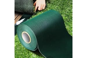 LATERN Sztuczna trawa taśma łącząca 15 cm x 10 m, samoprzylepna taśma do murawy