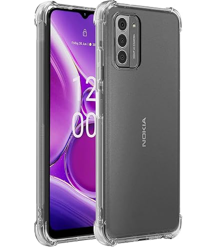 Custodia Trasparente Sottile Per Nokia G42 (6,56''): Cover In Silicone TPU Con Bumper Anti-graffio, Precisa E Facile Da Montare.