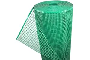 Florade® Premium Maulwurfgitter | 270g/m² | Effektiver Schutz für den Garten | Robust, langlebig, leicht anzuwenden | Maulwurfshügel verhindern 120cm Grün 100m
